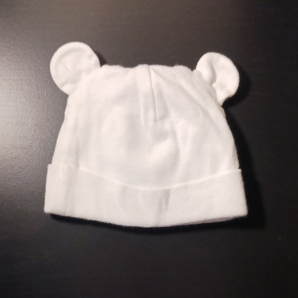 Adorable White Bear Ear Beanie